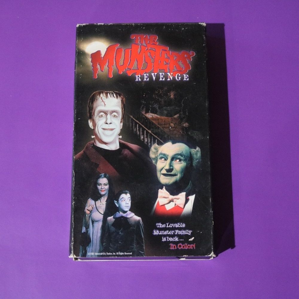 The Munsters’ Revenge VHS